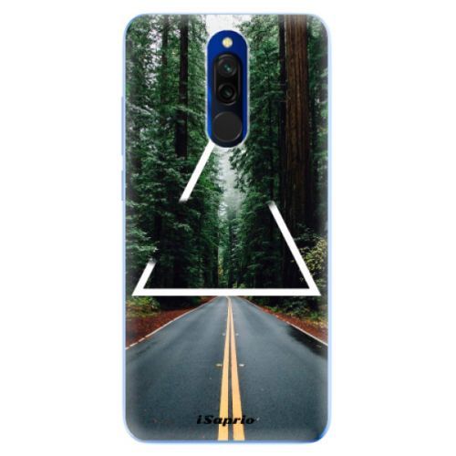 Odolné silikónové puzdro iSaprio - Triangle 01 - Xiaomi Redmi 8