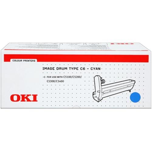 Valec OKI Type C6 C5100/5200/5300/5400 cyan 42126607