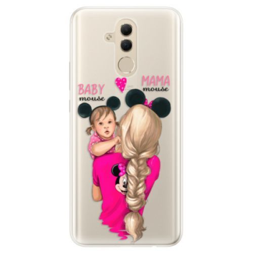 Silikónové puzdro iSaprio - Mama Mouse Blond and Girl - Huawei Mate 20 Lite