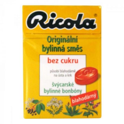 Ricola Originálne bylinná zmes 40g bez cukru