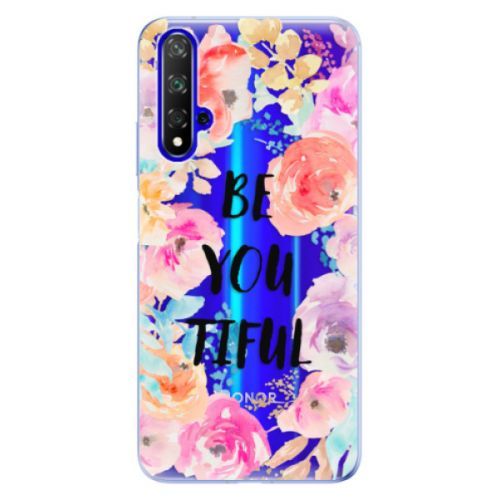 Odolné silikónové puzdro iSaprio - BeYouTiful - Huawei Honor 20