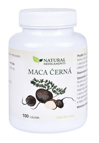 Natural Medicaments Maca čierna 100 tob.