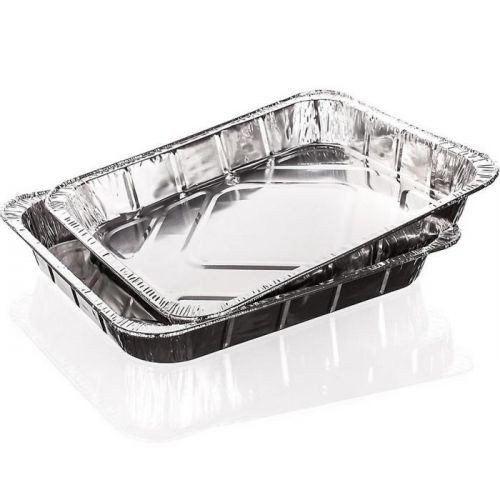 Sada grilovacích nádob alu, 22.5x17.5x3.5 cm, 2ks