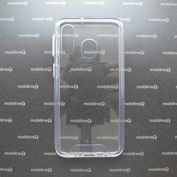 Plastové puzdro Armor Samsung Galaxy A40 priehľadné