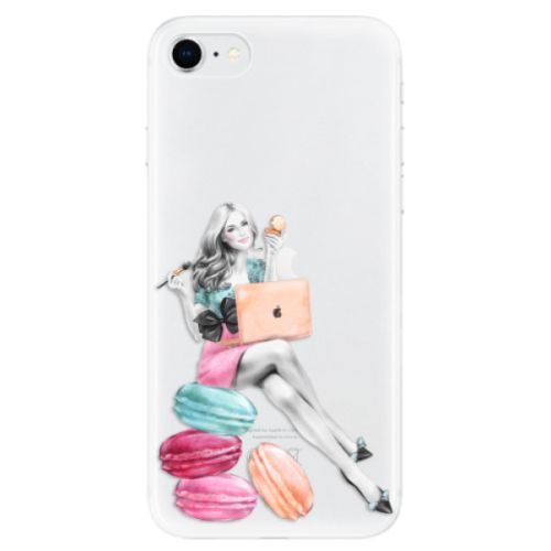 Odolné silikónové puzdro iSaprio - Girl Boss - iPhone SE 2020