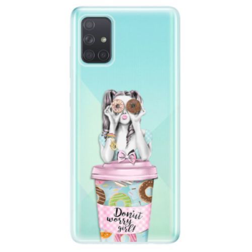 Odolné silikónové puzdro iSaprio - Donut Worry - Samsung Galaxy A71