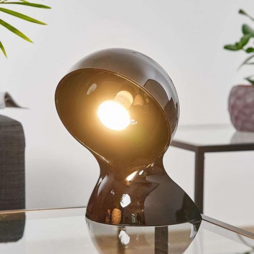 Čierna dizajnová stolná lampa Artemide Dalú