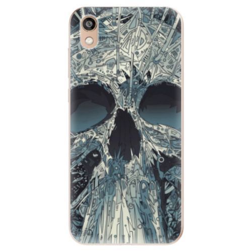 Odolné silikónové puzdro iSaprio - Abstract Skull - Huawei Honor 8S