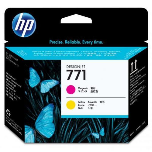 HP originál tlačová hlava CE018A, HP 771, magenta/yellow, HP HP Designjet Z6200, Z6600, Z6800