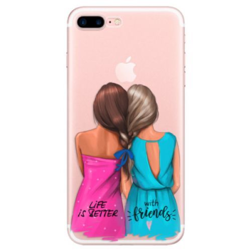 Odolné silikónové puzdro iSaprio - Best Friends - iPhone 7 Plus