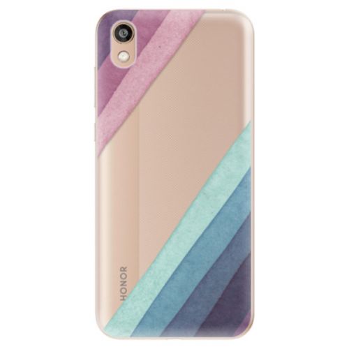 Odolné silikónové puzdro iSaprio - Glitter Stripes 01 - Huawei Honor 8S