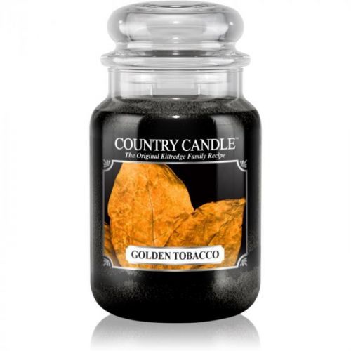 Country Candle Golden Tobacco vonná sviečka 652 g
