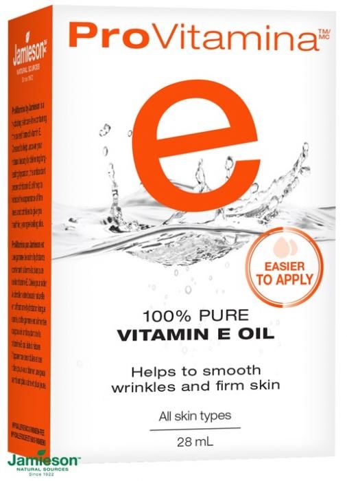 Jamieson ProVitamina 100% čistý vitamín E olej 28 ml