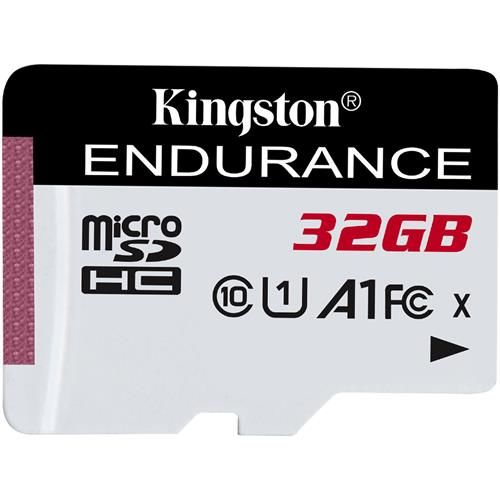 32GB microSDHC Kingston Endurance CL10 A1 95R/45W bez adaptéru SDCE/32GB