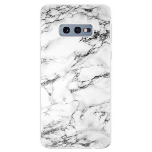 Odolné silikonové pouzdro iSaprio - White Marble 01 - Samsung Galaxy S10e