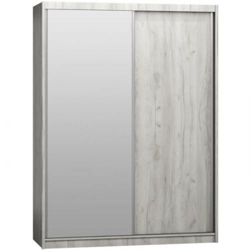 Skriňa Maciej 180 zrkadlo kraft biela