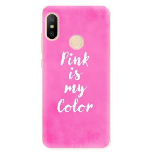 Odolné silikónové puzdro iSaprio - Pink is my color - Xiaomi Mi A2 Lite