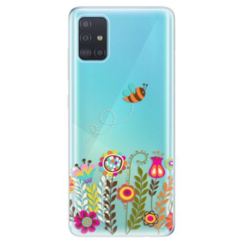Odolné silikónové puzdro iSaprio - Bee 01 - Samsung Galaxy A51