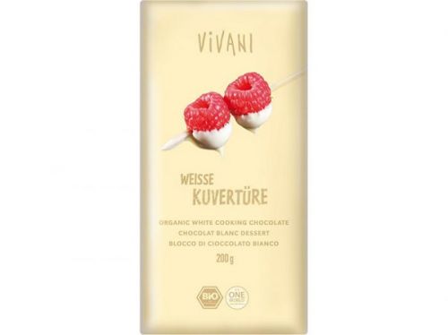 VIVANI Bio Čokoláda na varenie biela 200g