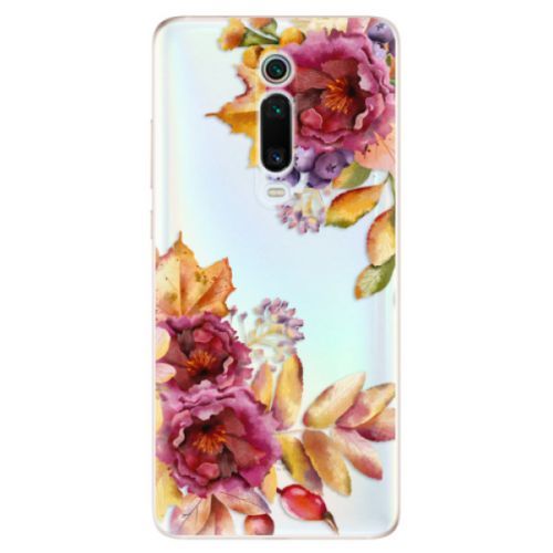 Odolné silikónové puzdro iSaprio - Fall Flowers - Xiaomi Mi 9T Pro