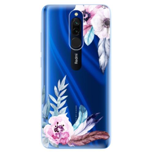 Odolné silikónové puzdro iSaprio - Flower Pattern 04 - Xiaomi Redmi 8