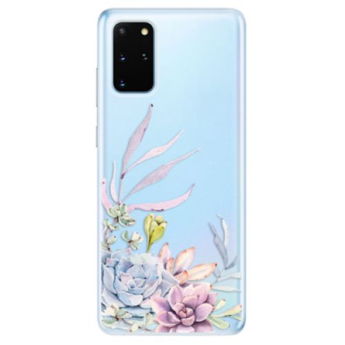 Odolné silikónové puzdro iSaprio - Succulent 01 - Samsung Galaxy S20+