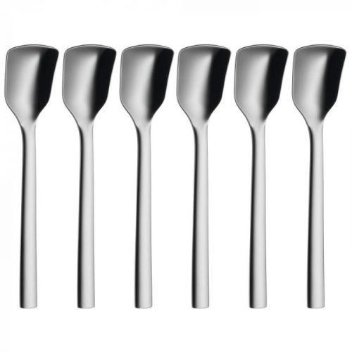 Sada 6 antikoro lyžičiek na zmrzlinu Cromargan® WMF, dĺžka 14 cm
