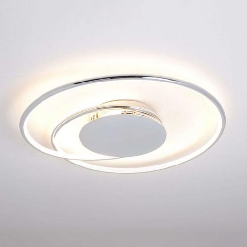 Stropné LED svietidlo Joline chróm 46 cm