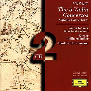 CD KREMER/HARNONCOURT/WPH - KONCERTY PRO HOUSLE/5 KONC
