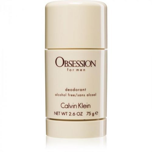 Calvin Klein Obsession for Men deostick (bez alkoholu) pre mužov 75 ml