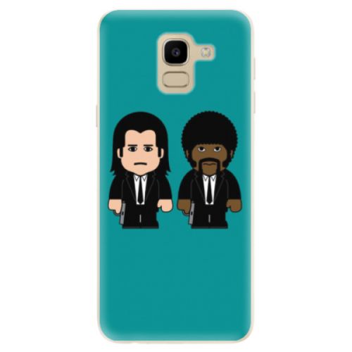 Odolné silikónové puzdro iSaprio - Pulp Fiction - Samsung Galaxy J6