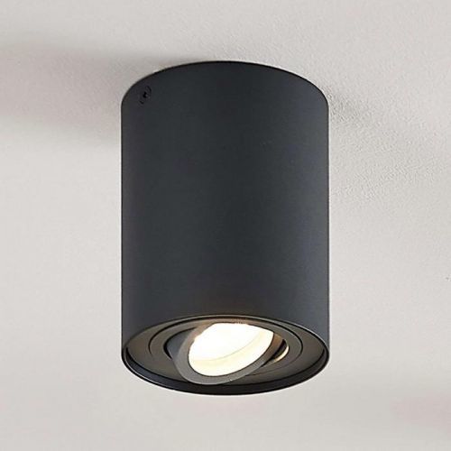 GU10 zapustená lampa Tiberius antracitová