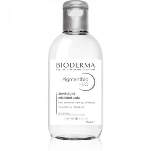 Bioderma Pigmentbio H2O jemná čistiaca micelárna voda proti tmavým škvrnám 250 ml