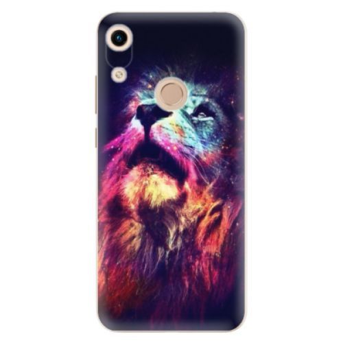 Odolné silikónové puzdro iSaprio - Lion in Colors - Huawei Honor 8A