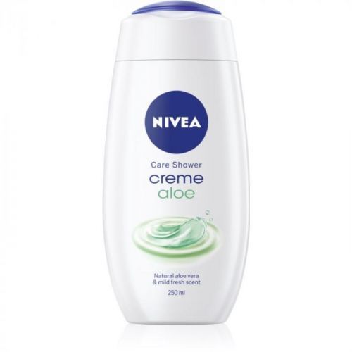 Nivea Care Shower Aloe krémový sprchový gél 250 ml