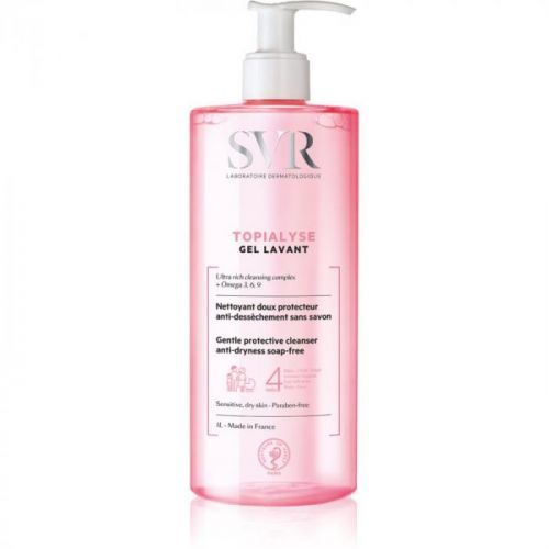 SVR Topialyse čistiaci gél pre suchú a citlivú pokožku 1000 ml