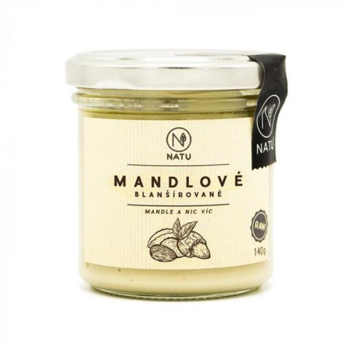 NATU Mandľový krém blanšírovaný 140 g
