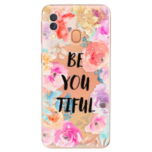 Odolné silikónové puzdro iSaprio - BeYouTiful - Samsung Galaxy A40