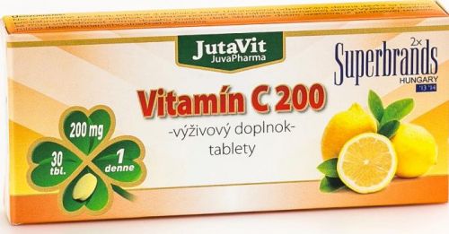 JutaVit Vitamín C 200 30 tbl