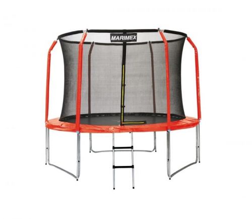 Sada krytu pružín a rukávov pre  trampolínu 244 cm - červená