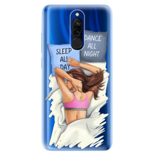 Odolné silikónové puzdro iSaprio - Dance and Sleep - Xiaomi Redmi 8
