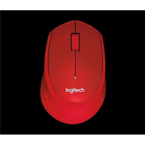 Myš Logitech Silent Plus M330, red 910-004911