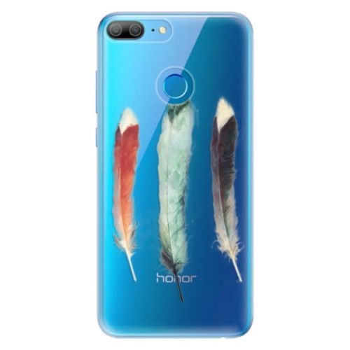 Odolné silikónové puzdro iSaprio - Three Feathers - Huawei Honor 9 Lite