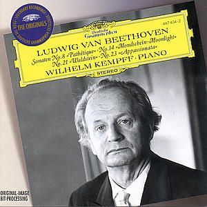 CD KEMPFF WILHELM - SONATY PRO KLAVIR 8,14,21,