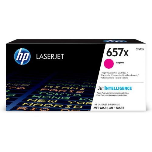 HP originál toner CF473X, magenta, 23000str., HP 657X, high capacity, HP LaserJet Enterprise MFP M681dh,MFP M681f,LaserJet
