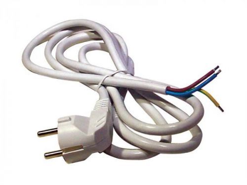 Flexo šnúra PVC 3x1,5mm 5m biela