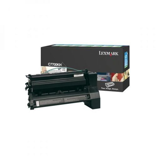 Lexmark originál toner C7700KH, black, 10000str., Lexmark C770, C772