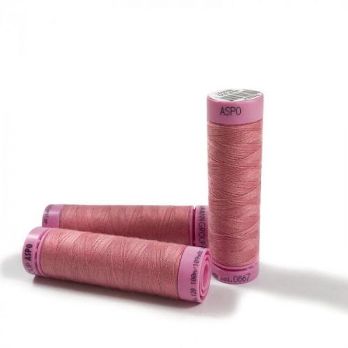 Polyesterová niť Amann Aspo 120 pastel ružová