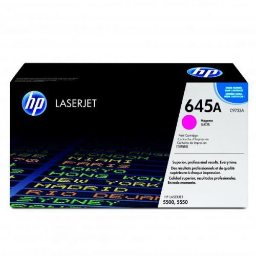 HP originál toner C9733A, magenta, 12000str., HP 645A, HP Color LaserJet 5500, N, DN, HDN, DTN