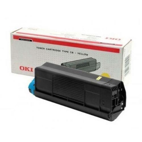 OKI originál toner 42804505, yellow, 3000str., OKI C5200, 5400